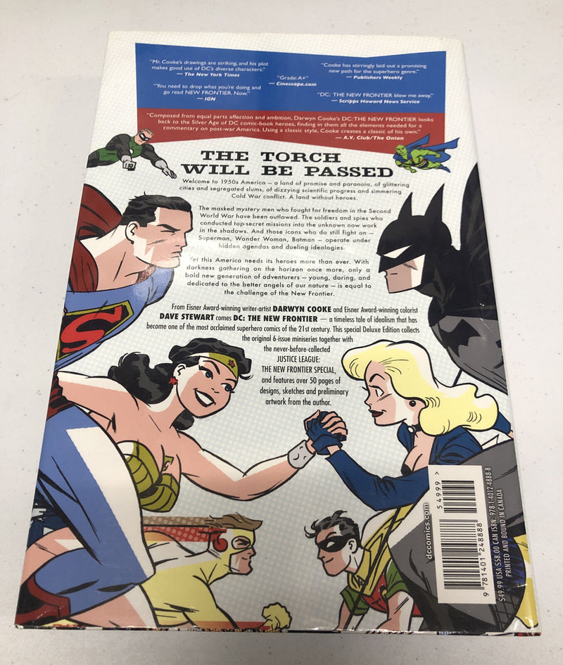 DC The New Frontier Deluxe Edition (2015) DC Comics HC Darwyn Cooke