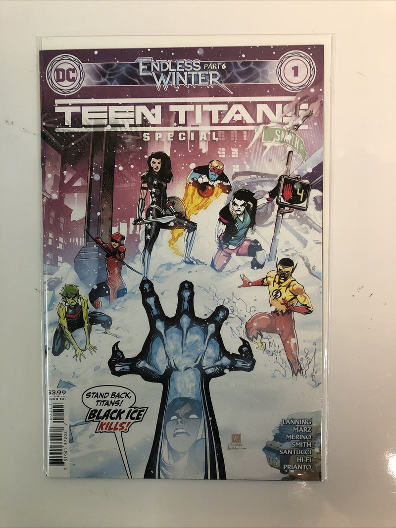 Justice League: Endless Winter (2020) Chapter#1-2 & Part#2 To 8 Complete (VF/NM)