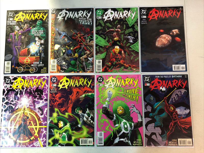 Anarky (1997) #1-4, 2nd #1-8 (VF/NM) Complete Sets DC character from Batman