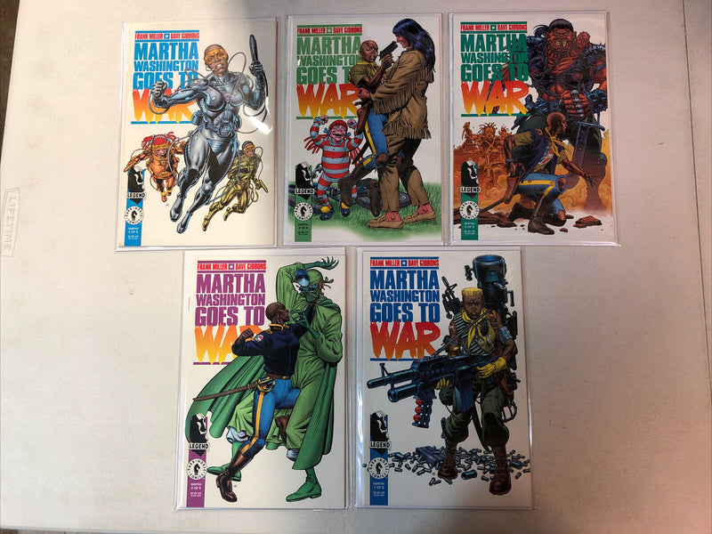 Martha Washington All Series & One-Shots (VF/NM) Complete Set Lot Frank Miller