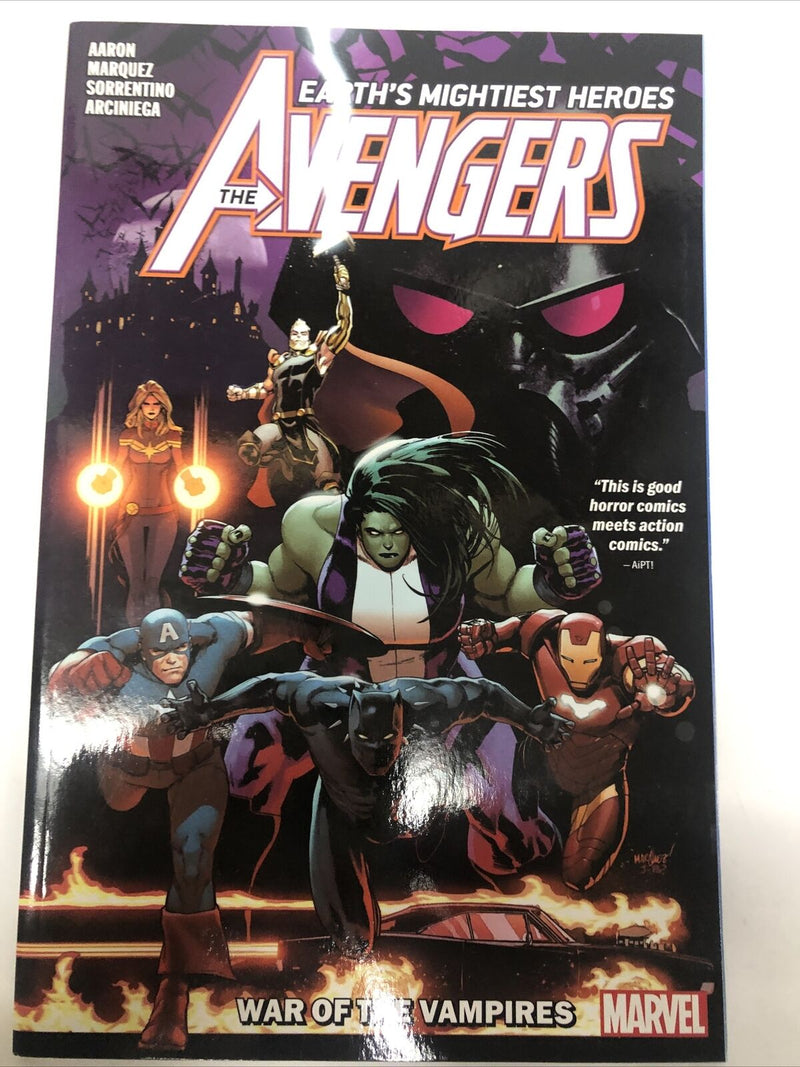 Earth’s Mightiest Heroes Avengers War of the Vampires (2019) TPB Vol