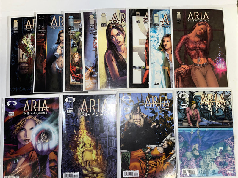 Aria (1999) Lot Of 32 Comic Books VF/NM) Complete Set Avalon Studios • Anacleto