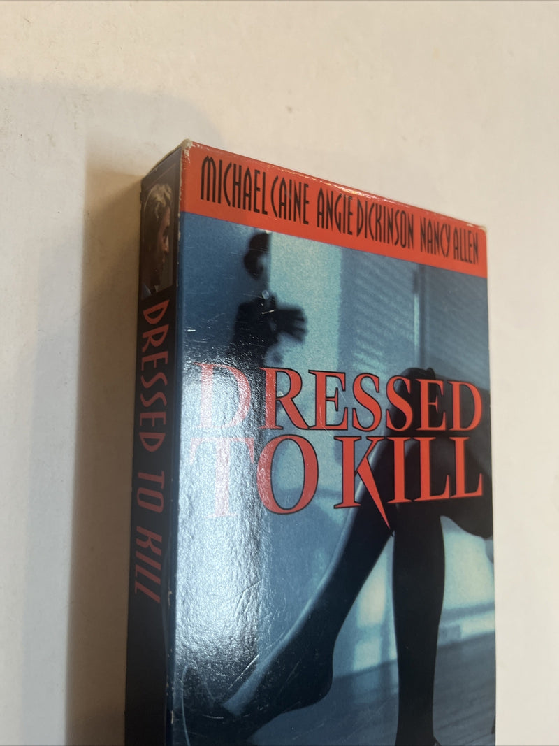 Dressed to Kill (VHS 1994) Michael Caine • Angie Dickinson • Nancy Ale