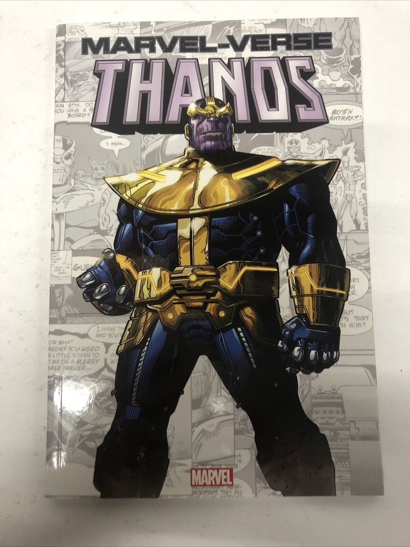 Marvel-Verse Thanos (2019) TPB 1st Printing Starlin•Friedrich•Englehart