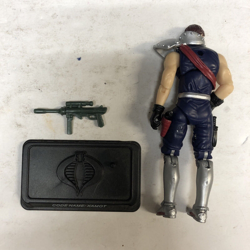 GI JOE XAMOT ACTION FIGURE 2008 V6 G.I. JOE COMIC PACK complete mint