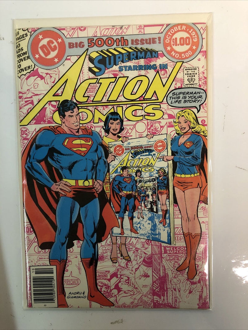 Superman Starring In Action Comics (1979) Complete Set