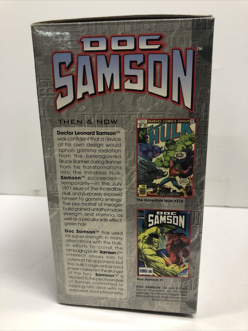 Doc Samson Marvel Mini-bust 6” Sculpted By Randy Bowen 2005