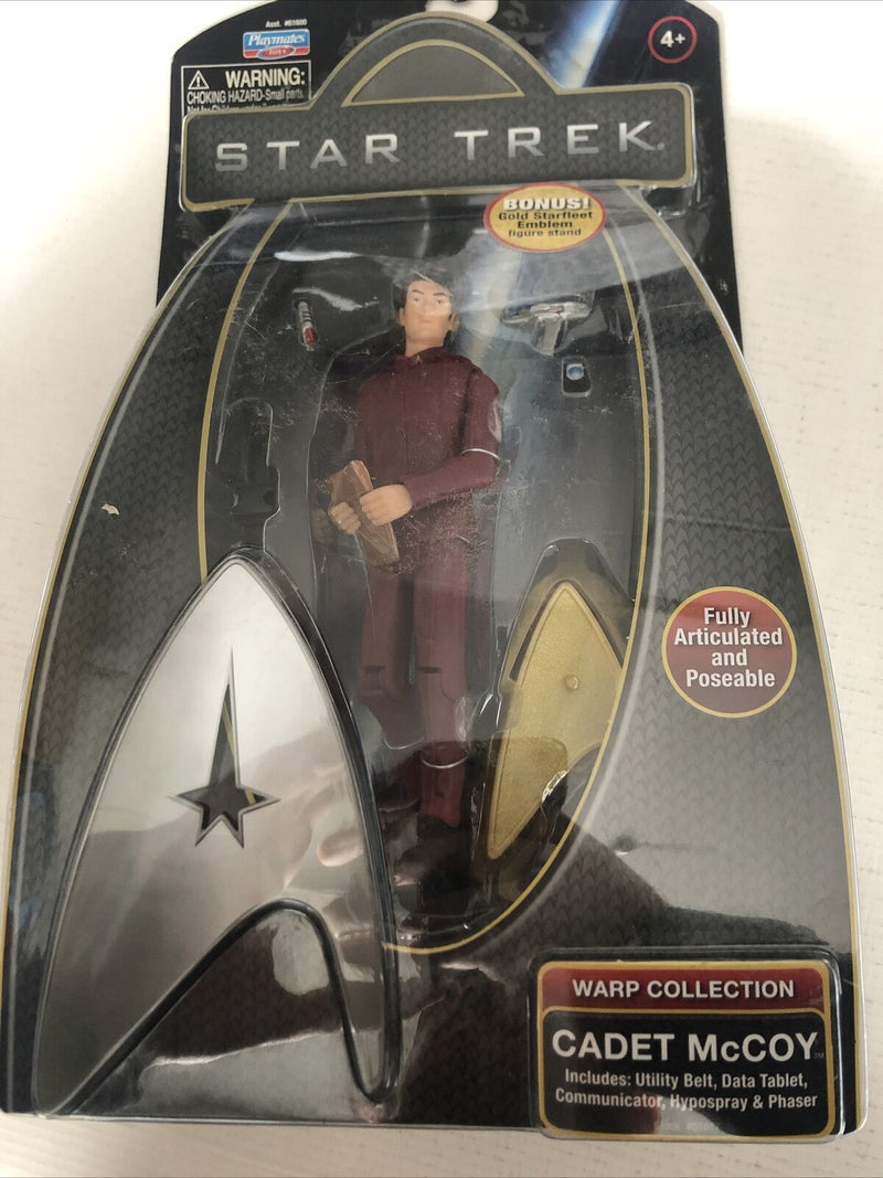 STAR TREK 2009 CADET MCCOY Warp Collection 6" ACTION FIGURE Playmates