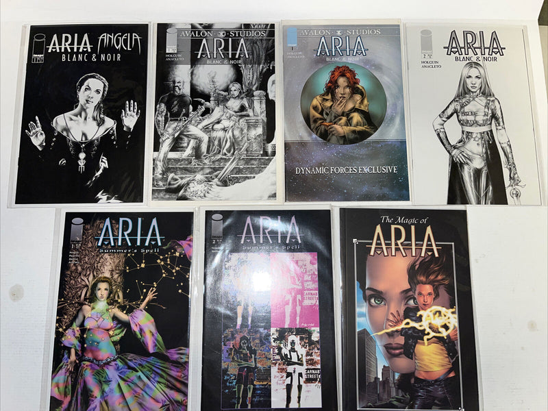 Aria (1999) Lot Of 32 Comic Books VF/NM) Complete Set Avalon Studios • Anacleto