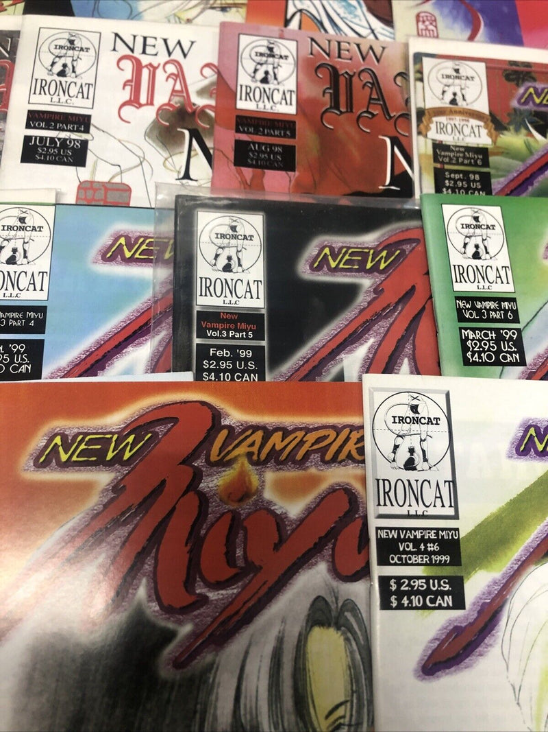 New Vampire Miyu Vol #1-4 Missing Issueu #5 From Vol #1 & Issue #4-5 Of Vol #4