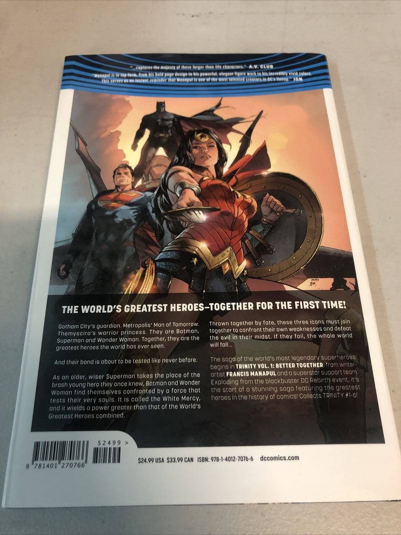 Trinity Vol.1 Better Together (2017) DC HC Francis Manapul
