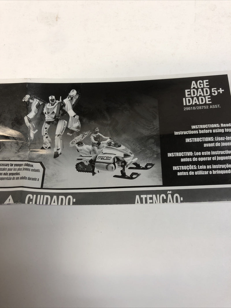 Transformers Dark of the Moon  Sergeant Chaos and Icepick (2010) Complete Mint