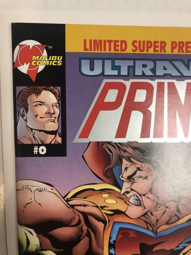 Prime vs Hulk Limited Super Premium Edition DF (2000) Signed By Statema Gates