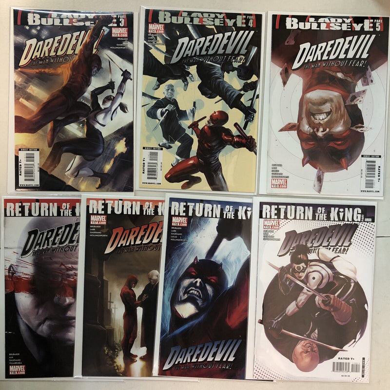 Daredevil The Man Without Fear (2007) Complete Set