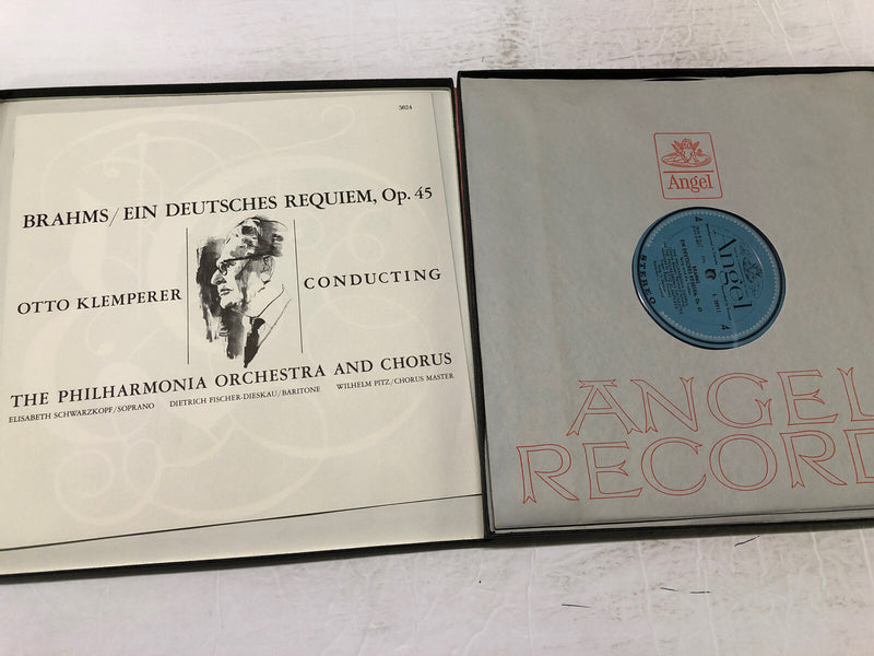 Brahm’s A German Requiem Double Album Box set Vinyl  LP Album