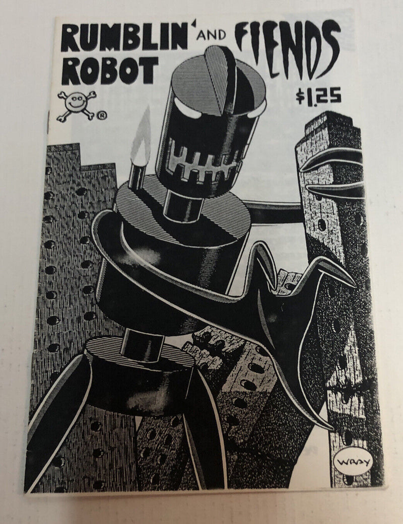 Rumblin' Robot and Fiends (1986) VF/NM ~ Gray Wray