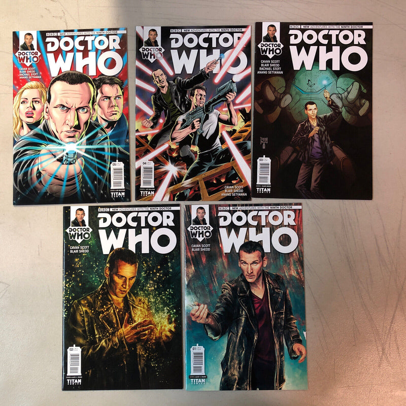 Dr. Who Ninth Doctor (2015) #1-5 + Ongoing #1-15 (VF/NM) Complete Sets Titan