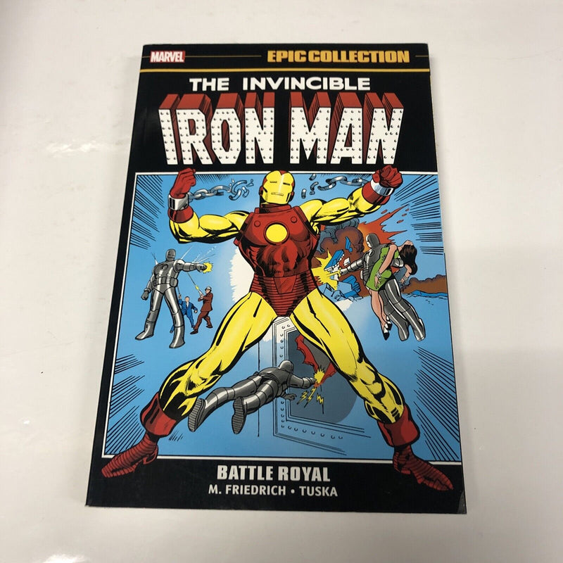 The Invincible Iron Man (2022) TPB Battle Royal •Marvel Universe • Roy Thomas