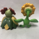Pokemon Authentic Tomy Sunflora And Bellossom Figures Vintage CGTSJ Nintendo