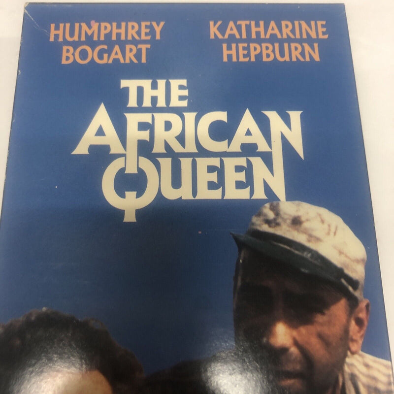 The African Queen (1979) VHS • Humphrey Bogart • Ketharine Hepburn •