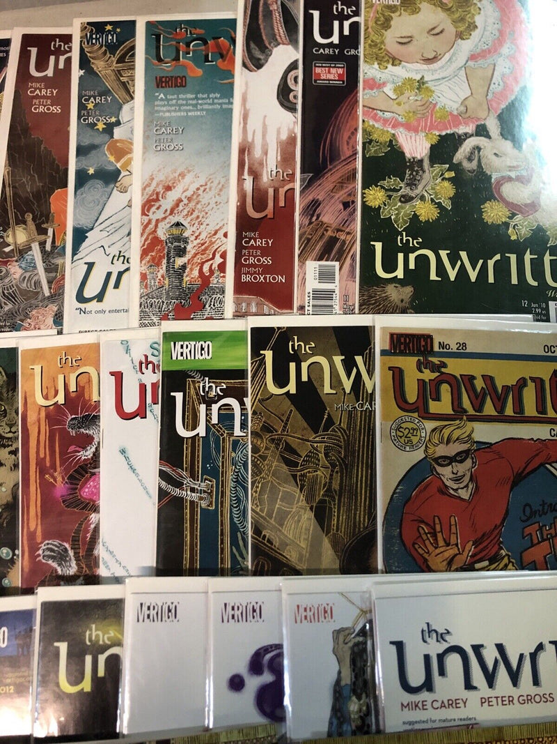 The Unwritten (2009) Set 1-54 Missing # 49 + The Unwritten Apocalypse Set # 1-12