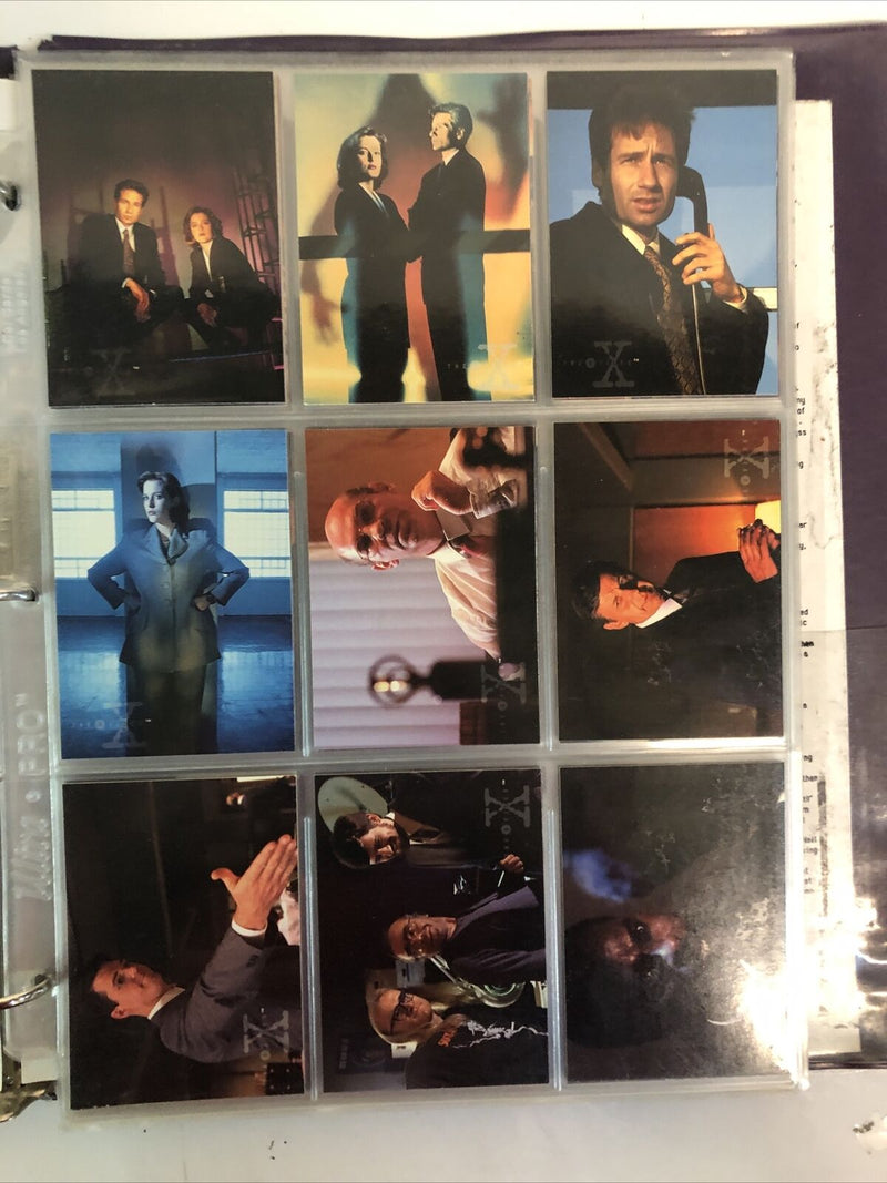 X-Files Trading (1995) Trading Cards Complete Season