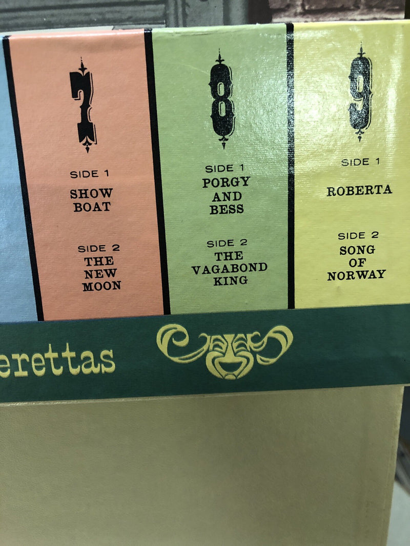 Treasury Of Great Operettas 9 (Nine) Vinyl LP  Album Boxed Set Collection