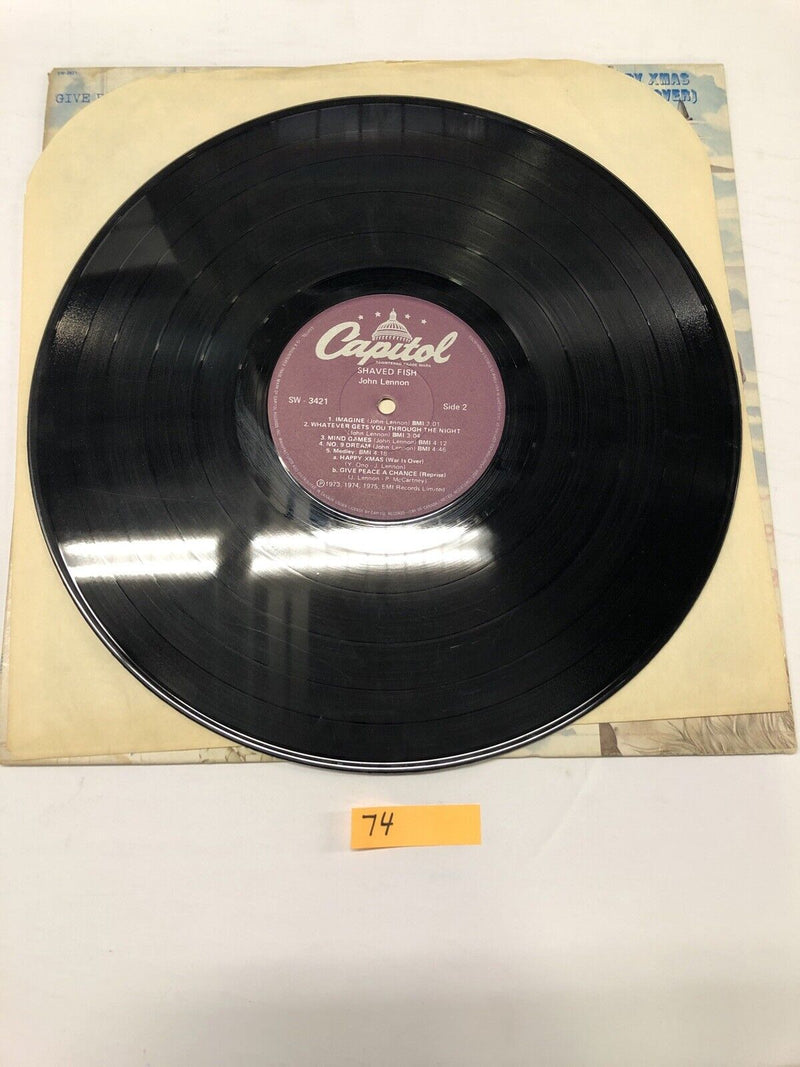 John Lennon Plastic Ono Band(compilation)  Vinyl LP Album