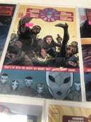 Die!die!die (2018) Set Issues # 1-8 Missing # 6 Image Comics • Robert Kirkman