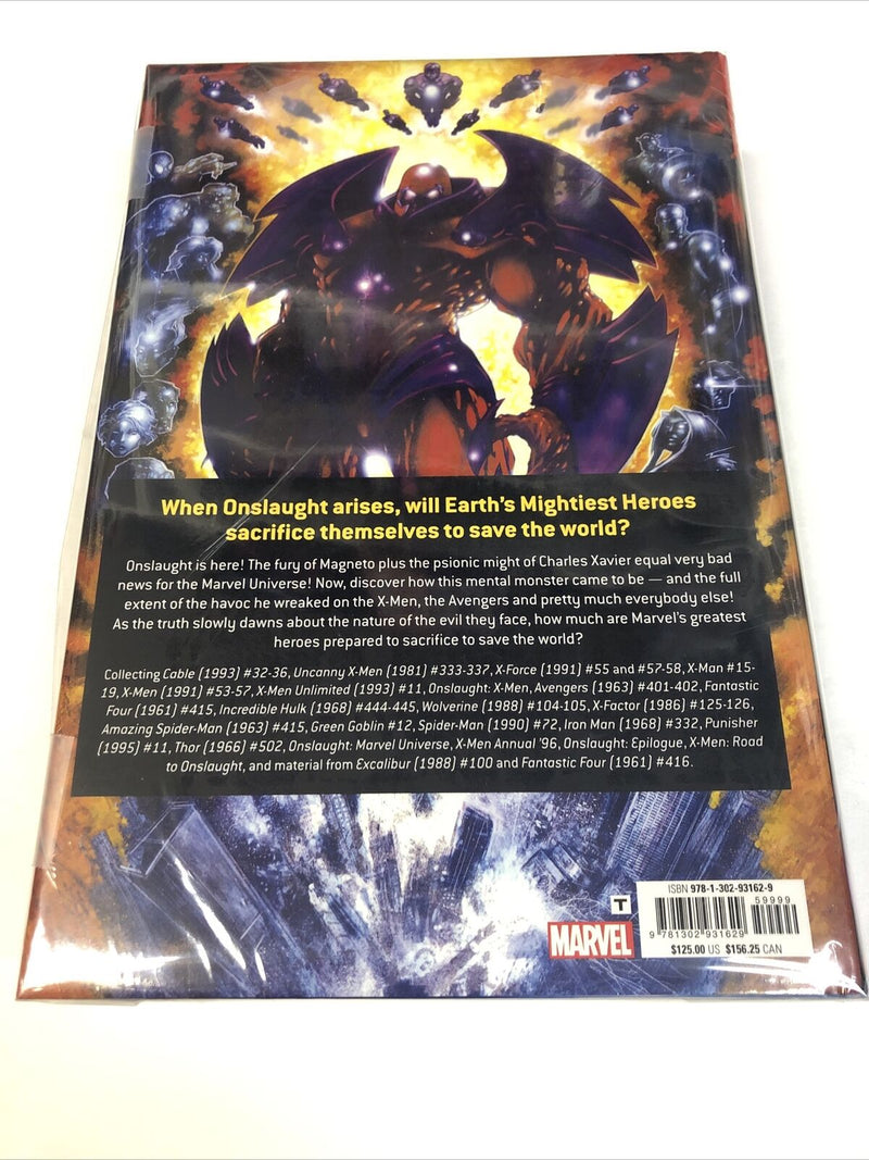 X-men/Avengers Onslaught Omnibus (2022) Marvel HC | Scott Lobdell | DM Cover