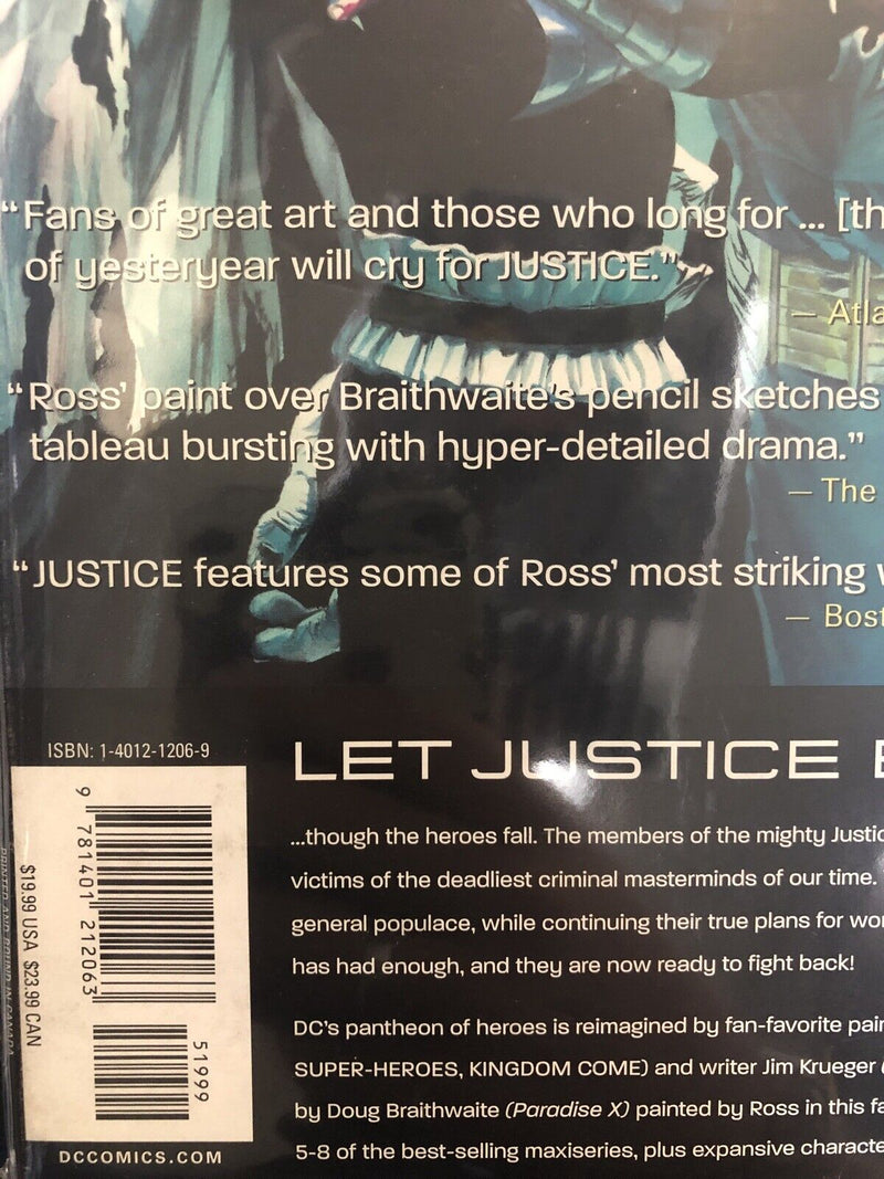 Justice Vol.2 (2007) Dc Comics TPB HC Jim Krueger