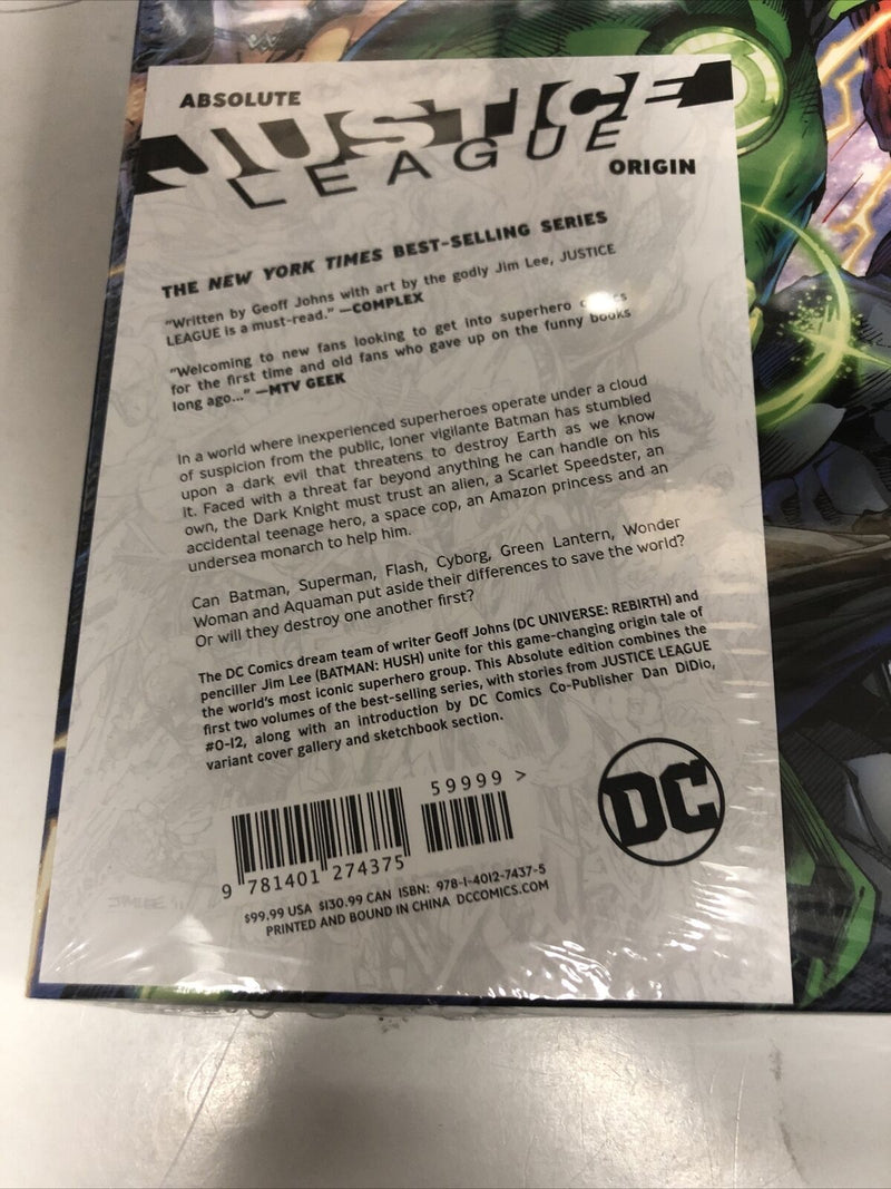 Absolute Justice League: Origins Vol.1 (2017) DC Comics| HC- Brand New- Sealed