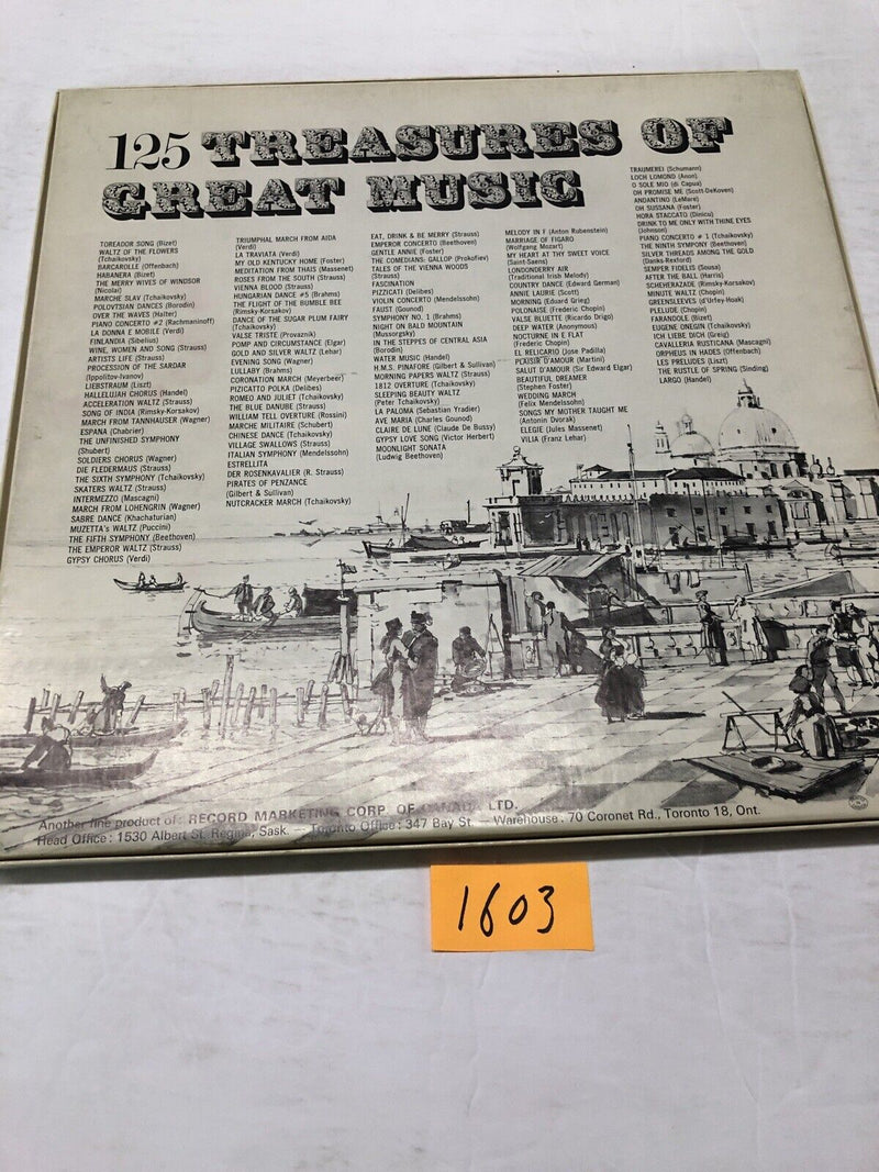 Treasures Of Great Music 5 Vinyl  LP Album Box Set