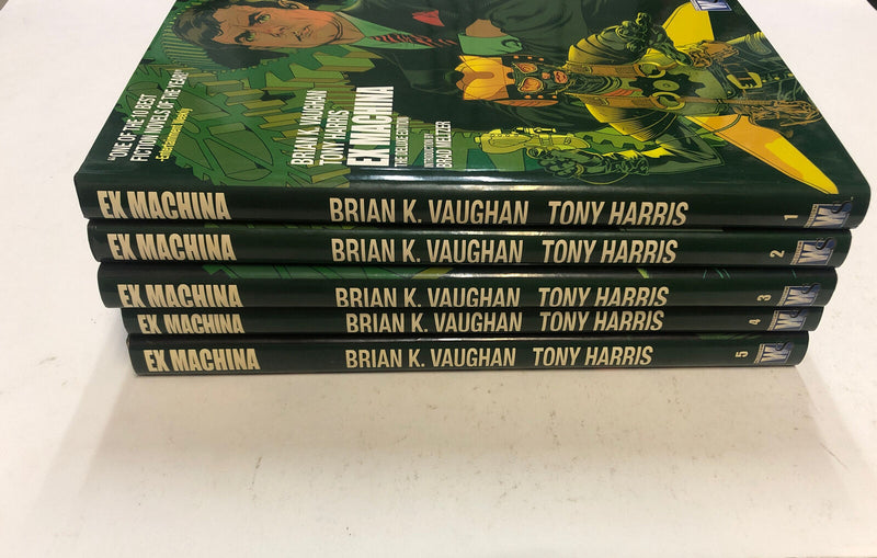 Ex Machina Deluxe Edition Vol 1-5 HC Hardcover Complete Set | Vaughan | Harris