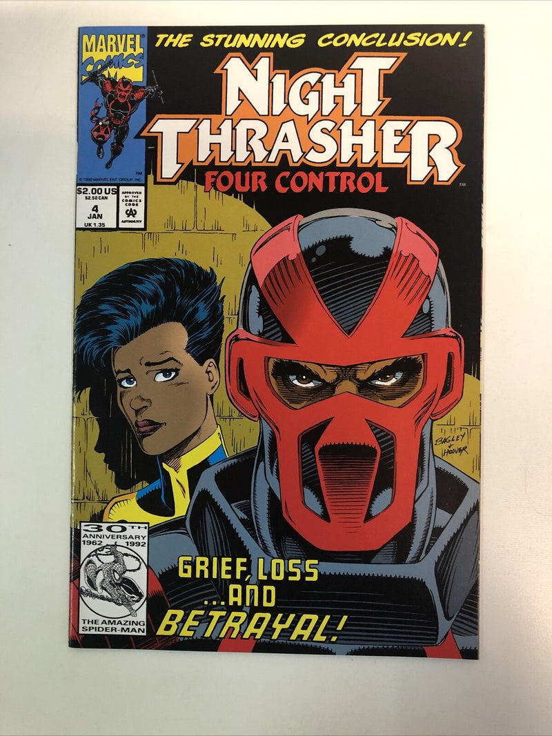 Night Thrasher (1993) Set # 1-21 & Four Control #1-4 (VF/NM) Missing # 11-12-18