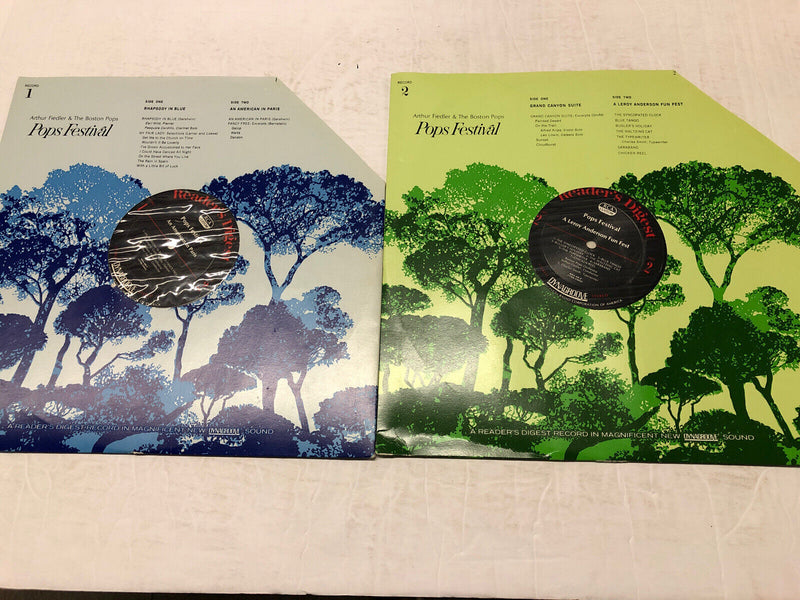 Arthur Fiedler & The Boston Pops Pops Festival 10 Vinyl LP Album Box Set