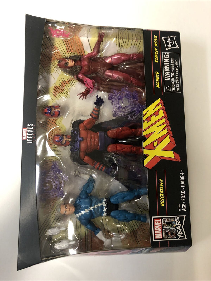 Marvel Legends Xmen 3pack Magneto Scarlet Witch Quicksilver 2018