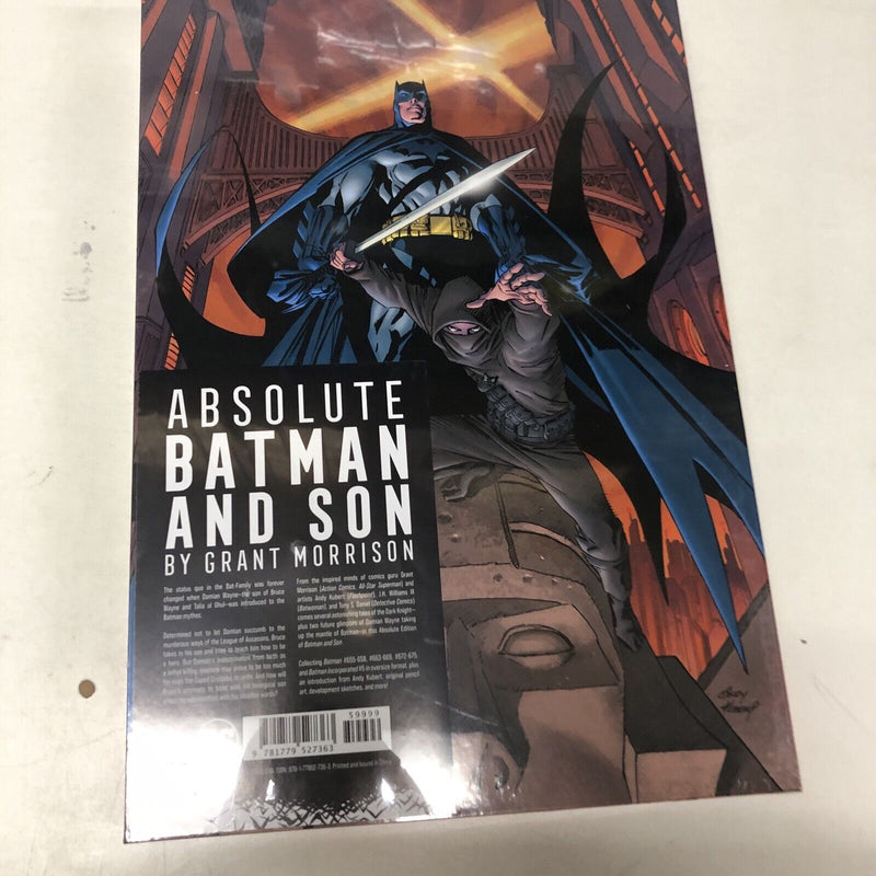 Absolute Batman And Son (2007) TPB HC • DC COMICS • Grant Morrison • With Box