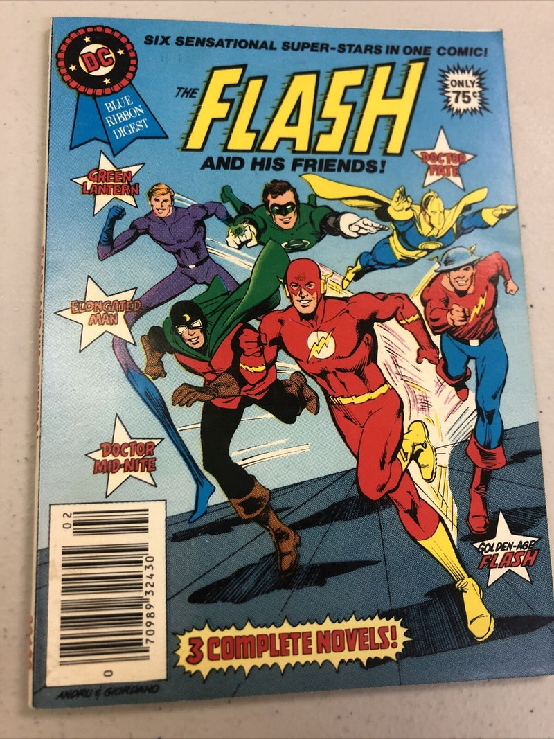 Blue Ribbon Digest : The Flash And His Friends!  (1980)