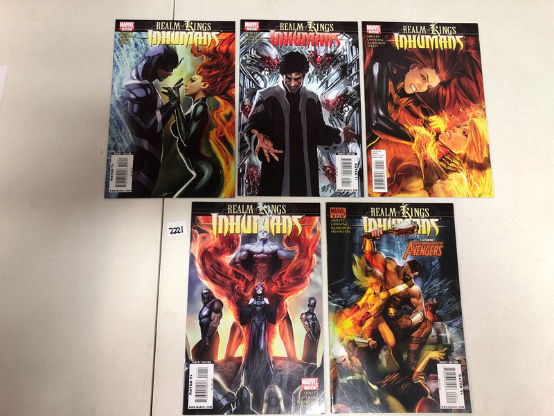 Realm Of Kings Lot 2010 Inhumans, Imperial Guard, Son Of Hulk VF/NM Complete Set