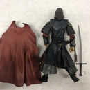 2003 LOTR SUPER POSEABLE PELENNOR FIELDS ARAGORN TOYBIZ Complete Mint
