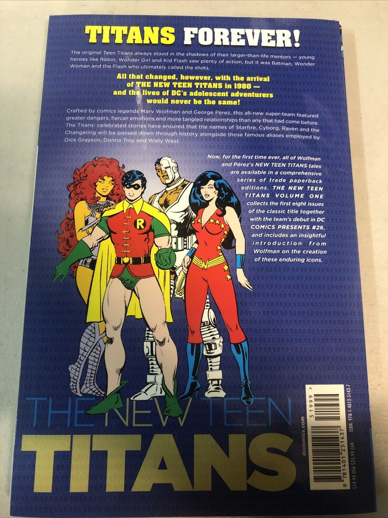 The New Teen Titans Vol.1  (2014) DC Comics  TPB SC Perez