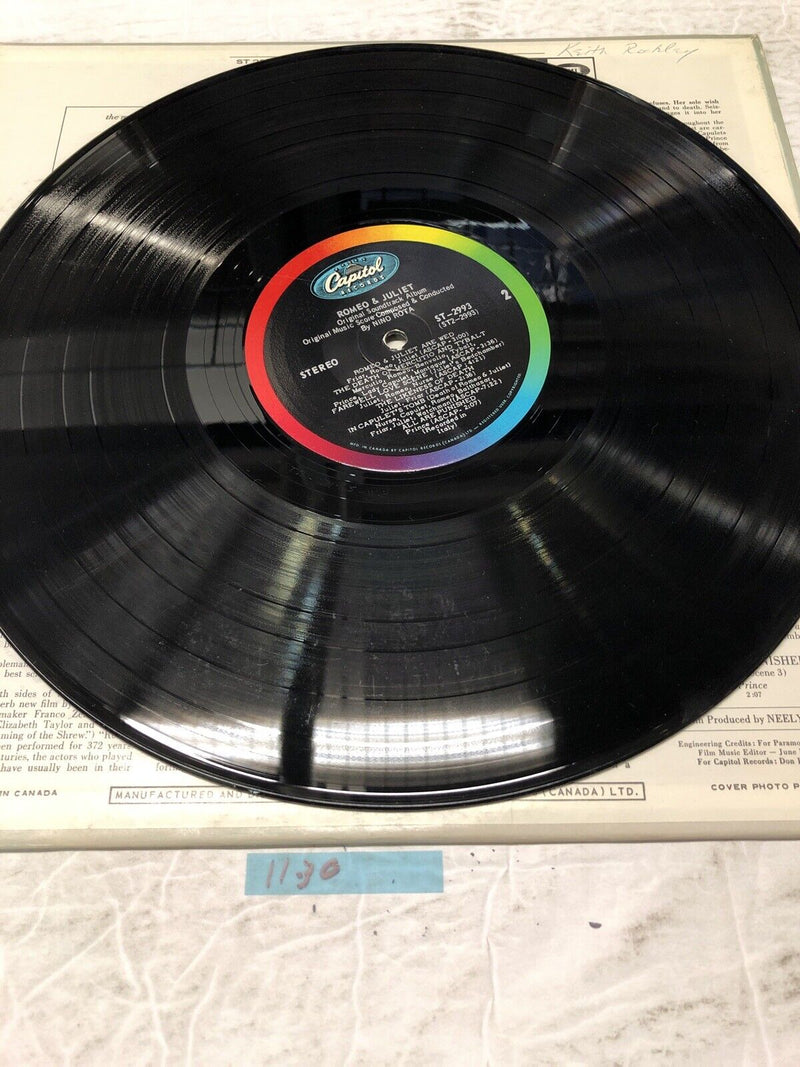 Romero & Juliet  Original Motion Picture Soundtrack Vinyl  LP Album