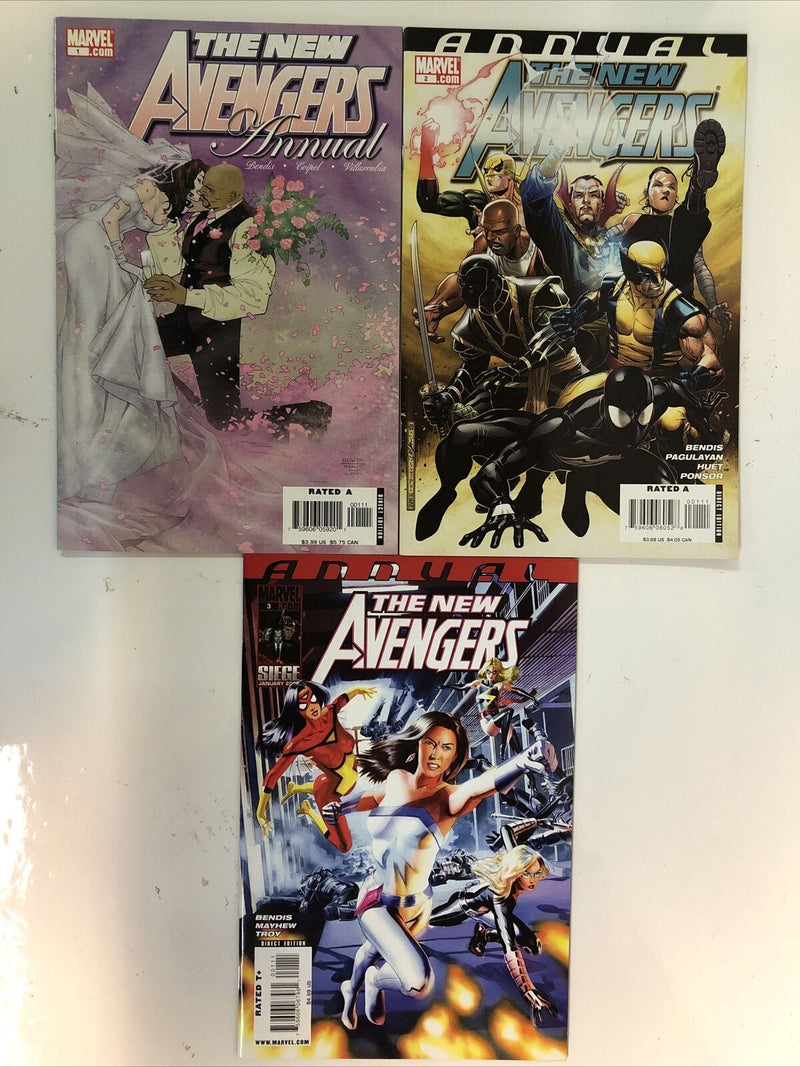 The New Avengers (2005) Set # 1-64 & Annual # 1-2-3 & 19 Mini Series (VF/NM)