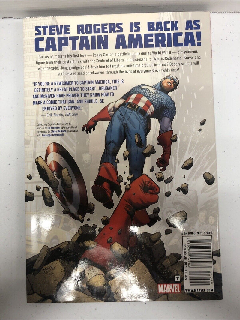 Captain America Vol # 1 (2012) HC Collects # 1-5 Brubaker•McNiven•Camuncoli