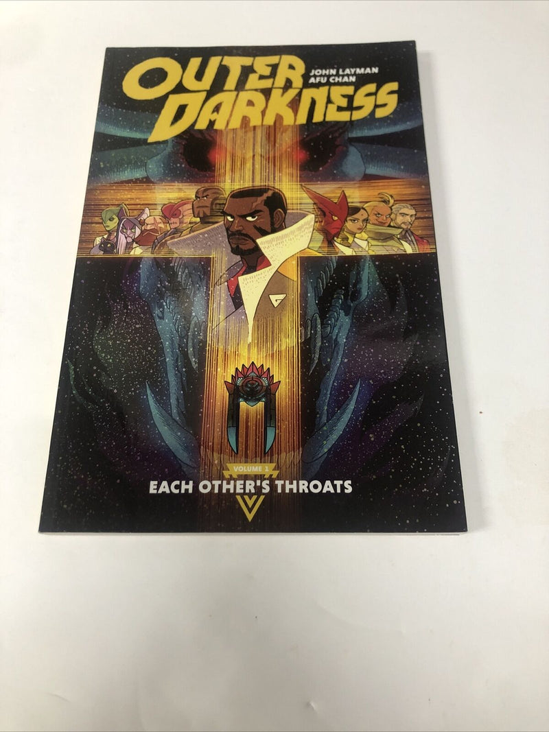 Outer Darkness (2019) TPB Collects # 1-6 Each Other’s Throats Vol #1 Layman•Chan