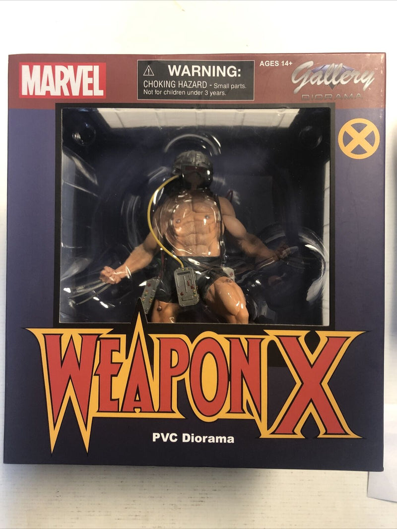 Diamond Marvel Gallery Weapon X PVC Diorama, Wolverine, X-Men, c-x