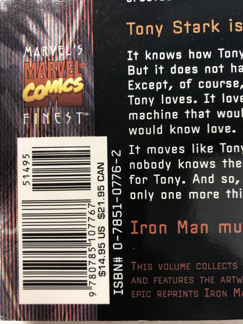 Iron Man Mask In The Iron Man By Joe Quesada (2001) TPB Marvel Comics