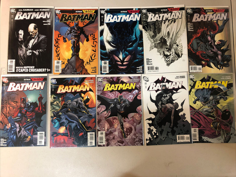 Batman  (2003) #620-713 Missing #635,638,655,656,664,666, 707 DC Comics NM Set