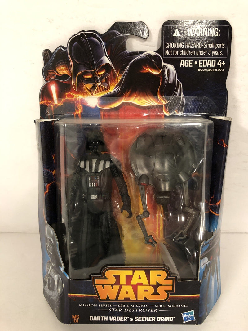 Star Wars 3.75  Darth Vader And Seeker Droid